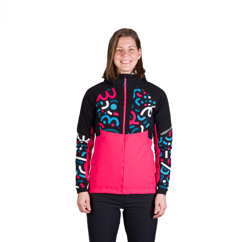 Dámská bunda Ski-turing Northfinder ROHACE 3 BU-48073SKP multicolorprint